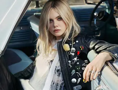 Elle Fanning by Olivia Malone for Nylon November 2015 (part 2)