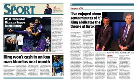 The Herald Sport (Scotland) – November 27, 2019