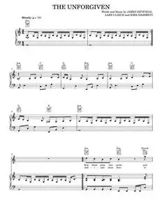 The Unforgiven - Metallica (Piano-Vocal-Guitar)