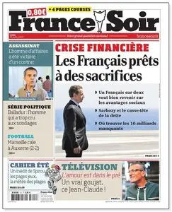France Soir du lundi 15 Aout 2011