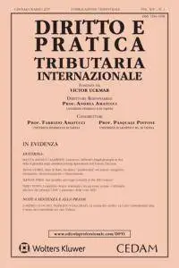 Diritto e Pratica Tributaria Internazionale - Gennaio-Marzo 2017