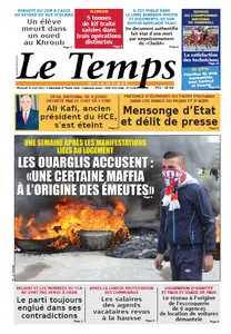 Le Temps Algérie - Mercredi 17 Avril 2013
