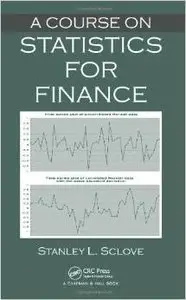 A Course on Statistics for Finance