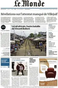 Le Monde du Mardi 4 Août 2015