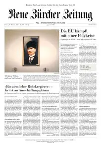 Neue Zürcher Zeitung International - 27 Oktober 2023