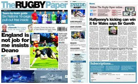 The Rugby Paper – January 28, 2018