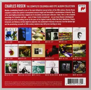 Charles Rosen - The Complete Columbia And Epic Album Collection: Box Set 21CDs (2014)