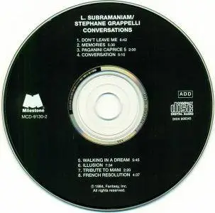 L. Subramaniam & Stephane Grappelli - Conversations (1984)