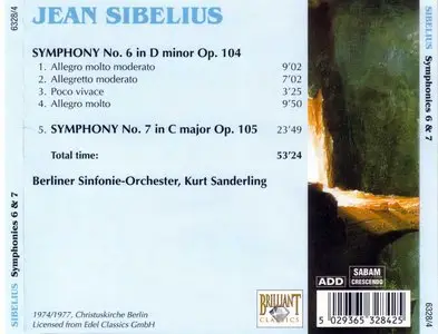Sibelius: The Seven Symphonies / Kurt Sanderling (2000)