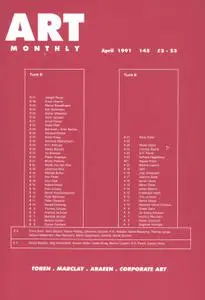 Art Monthly - April 1991 | No 145