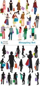 Vectors - Shopping Set