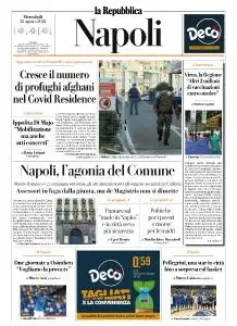 la Repubblica Napoli - 25 Agosto 2021
