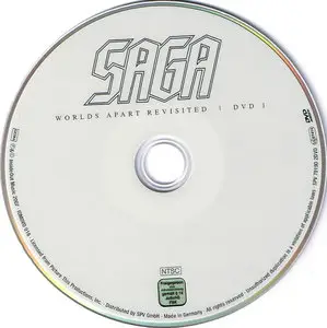 Saga - Worlds Apart Revisited (2007) [Limited Edition, 2DVD+2CD]