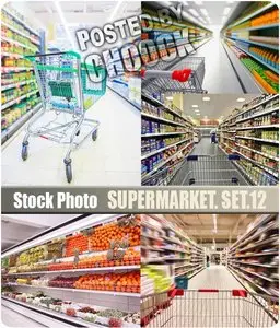 Supermarket. Set.12 - Stock Photo