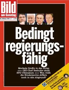 Bild am Sonntag, 16. Februar 2014