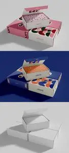 Cardboard Boxes Mockup 607868658