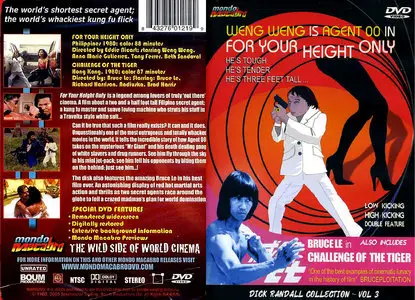 For Your Height Only (1981) + Challenge of the Tiger (1980) [Mondo Macabro] [ReUp]