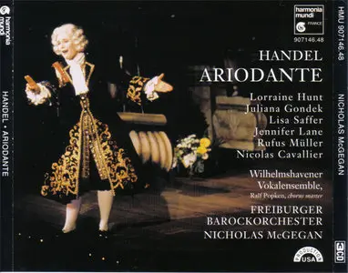 George Frideric Handel - Freiburger Barockorchester / Nicholas McGegan - Ariodante (1995, Reissue 2006) [REPOST]