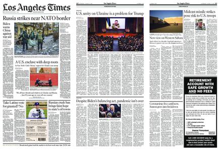 Los Angeles Times – March 19, 2022