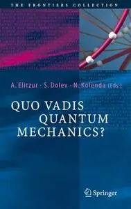 Quo Vadis Quantum Mechanics? (Repost)