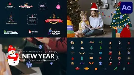 Christmas Titles And Animations for After Effects 35377685