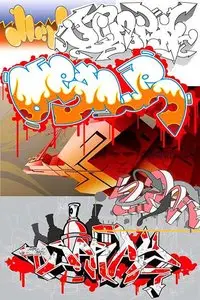 Graffiti Vector Designs 2