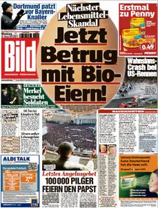 Bild Zeitung vom 25 Februar2013
