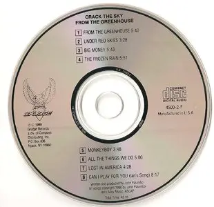 Crack the Sky - From the Greenhouse (1989)