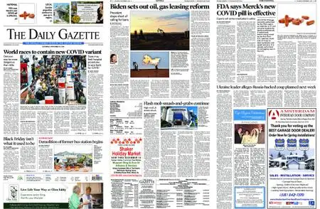 The Daily Gazette – November 27, 2021
