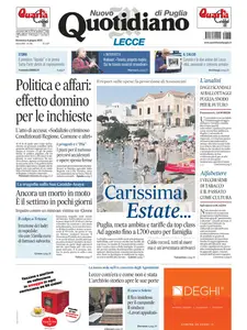 Quotidiano di Puglia Lecce - 8 Giugno 2025