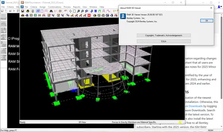 RAM Structural System 2025 (25.00.00.187)