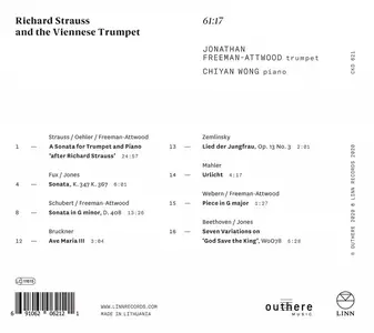 Jonathan Freeman-Attwood, Chiyan Wong - Richard Strauss and the Viennese Trumpet (2020)