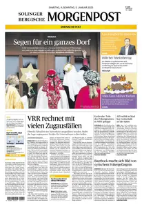 Solinger und Bergische Morgenpost - 4 Januar 2025