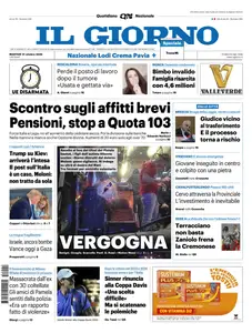 Il Giorno - 21 Ottobre 2025
