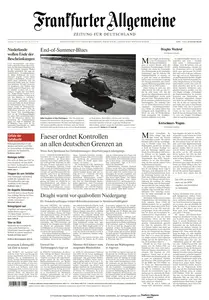 Frankfurter Allgemeine Zeitung  - 10 September 2024