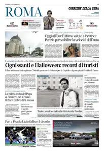 Corriere della Sera Roma - 31 Ottobre 2025