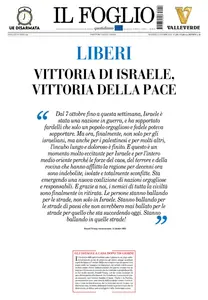 Il Foglio - 14 Ottobre 2025