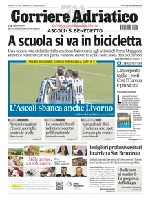 Corriere Adriatico Ascoli - 21 Settembre 2025