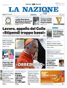 La Nazione Umbria Terni - 30 Aprile 2025