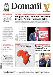 Domani - 8 Novembre 2025