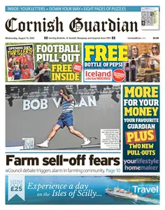 Cornish Guardian Newquay - 13 August 2025