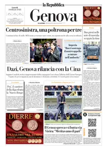 la Repubblica Genova - 3 Febbraio 2025