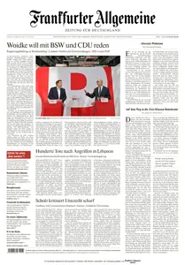 Frankfurter Allgemeine Zeitung  - 24 September 2024