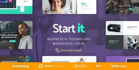 EE - Themeforest - Start It - Technology & Startup WordPress Theme 21098398 v1.2.0