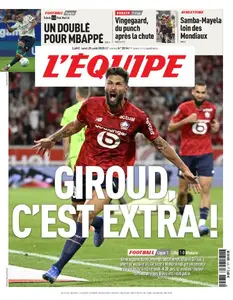 L’equipe du Lundi 25 Août 2025