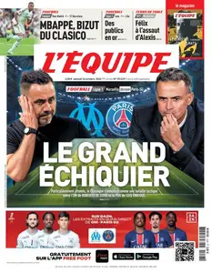 L’equipe du Samedi 26 Octobre 2024