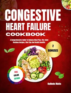 CONGESTIVE HEART FAILURE COOKBOOK: A Comprehensive Guide To Balanced Meal Plans