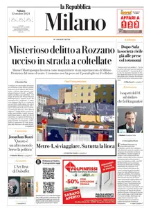 la Repubblica Milano - 12 Ottobre 2024