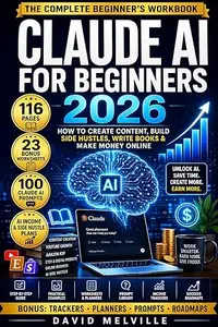 Claude AI for Beginners 2026: How to Use Claude AI to Start a Side Hustle, Create Content, Write Books and Make Money Online
