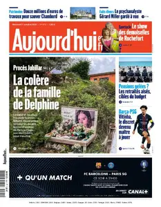 Aujourd’hui en France - 1er Octobre 2025